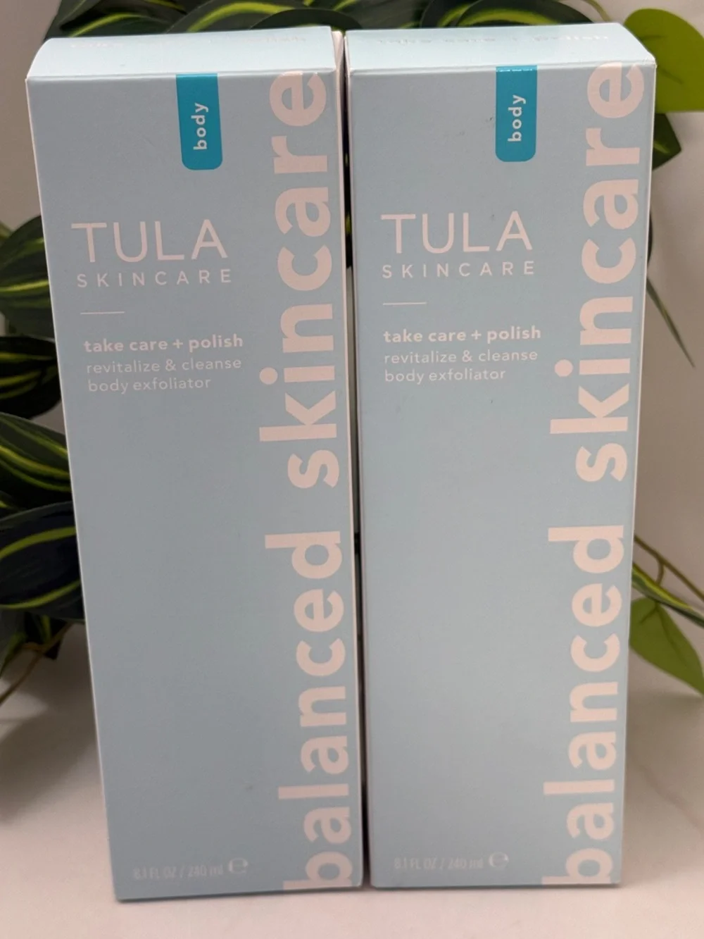 2x Take Care + Polish Body Exfoliator — New & Sealed